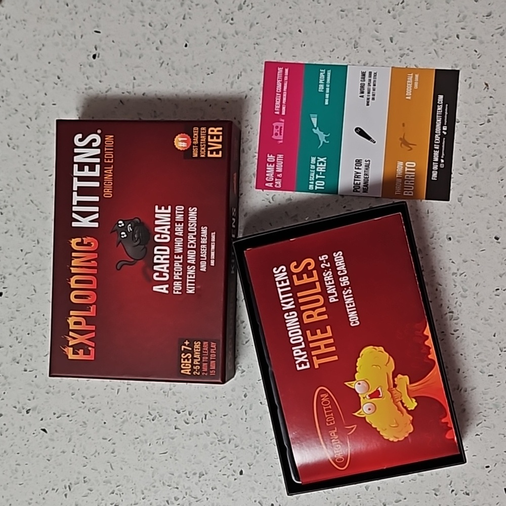 ✨️NWOT~Exploding Kittens Original Edition - Picture 7 of 8